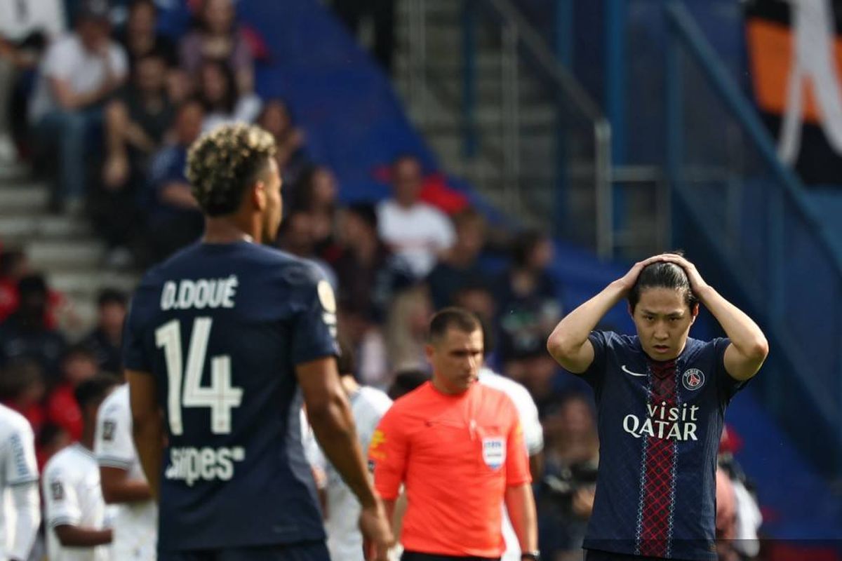 Lorient, Ligue 1, Bayern, PSG vs Lorient, PSG Ditahan Lorient Usai Festival 9 Gol Lawan Bayern