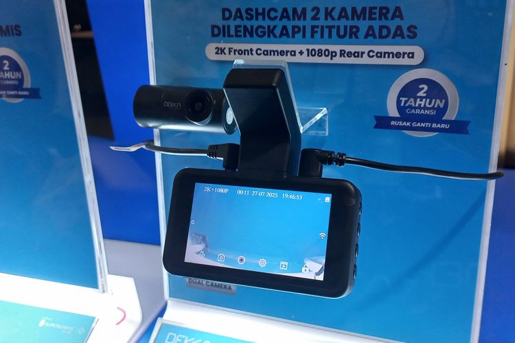canggih, dashcam, Night Vision, GIIAS 2025, Dashcam, ADAS, night vision, Canggih, Night vision, Ragam Pilihan Dashcam Canggih di GIIAS 2025