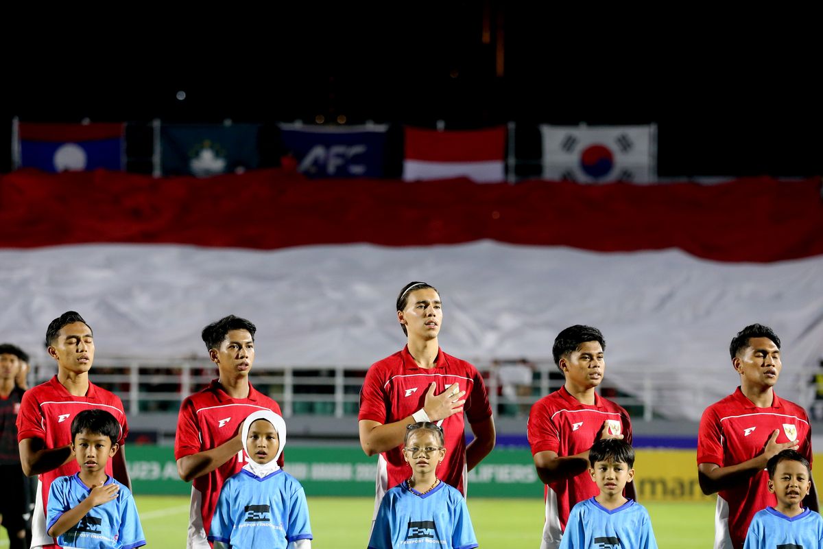 Timnas U23 Indonesia, garuda muda, indonesia vs korea selatan, kualifikasi piala asia u23 2026, Garuda Muda Harus Juara Grup untuk ke Piala Asia U23 2026, Tak Cukup Jadi Runner-up Terbaik