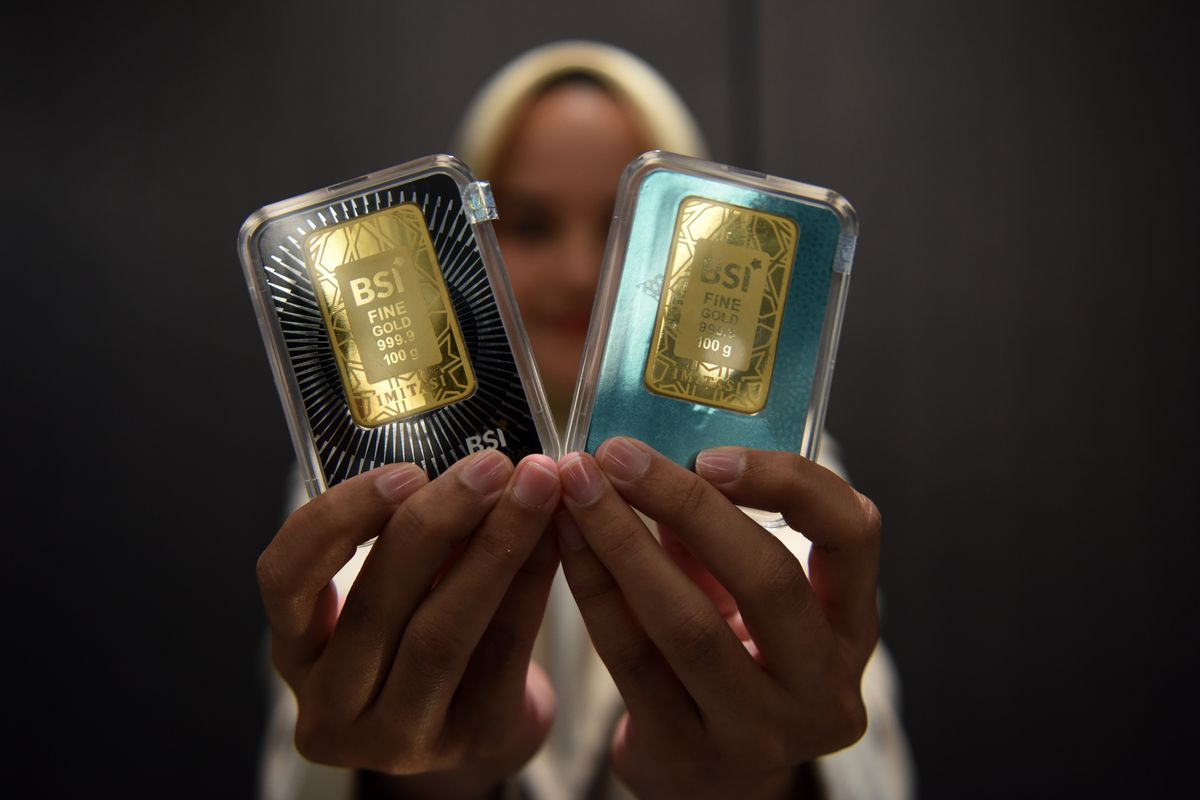harga emas, Harga Emas Terbaru Senin 2 Februari 2026, Denominasi 1 Gram Mulai Rp 2,9 Juta