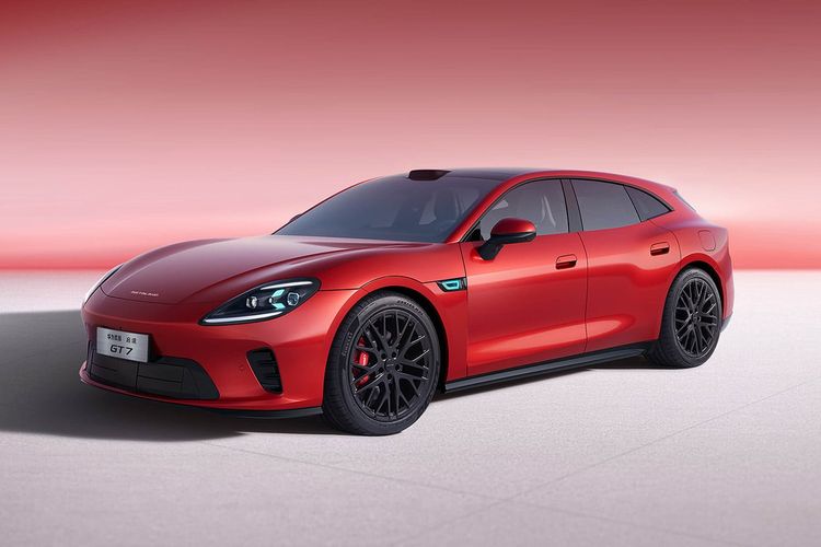 mobil listrik, Aistaland, Huawei, Porsche Panamera, sedan listrik, Huawei dan GAC Bikin Mobil Listrik, Kembaran Porsche Panamera