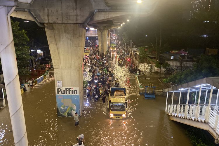 Jakarta, hujan, banjir, Angke Hulu Siaga 1, Ini Cara Cek Titik Banjir Jakarta Real-Time