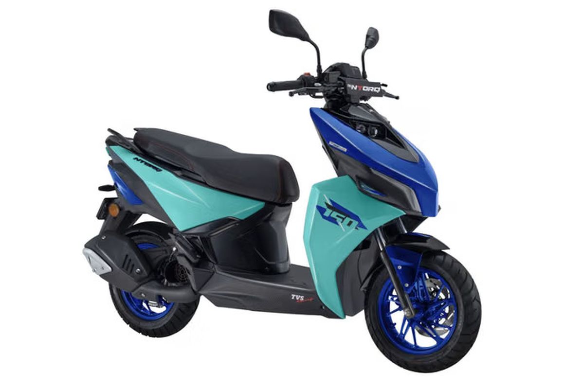 skutik TVS, motor baru, skutik 160cc, TVS Garap Skutik Maxi 160cc Baru, Siap Tantang NMAX dan Aerox