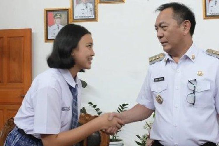 Paskibraka 2025, pembawa baki bendera pusaka 2025, Bianca Alessia Christabella Lantang, Bianca Alessia Christabella Lantang pembawa baki bendera pusaka, Profil dan Biodata Bianca Alessia, Paskibraka 2025 Asal Sulut Pembawa Baki Bendera Pusaka di Istana Negara
