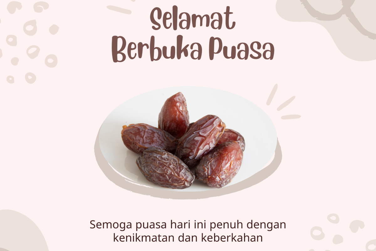 media sosial, ucapan berbuka puasa, caption, 100 Ide Ucapan Berbuka Puasa untuk Medsos, Singkat tapi Penuh Makna