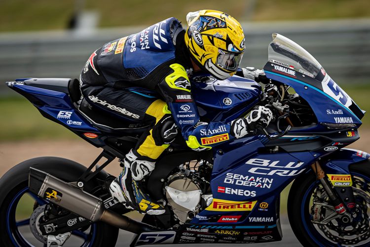 Sirkuit Phillip Island, World Supersport, Pembalap Indonesia Aldi Satya Mahendra Finis Kedua di Seri Pertama WSBK 2026