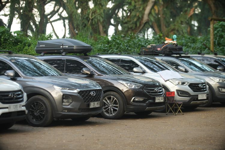 Santa Fe, touring, Touring, Hyundai, Komunitas Hyundai Santa Fe Touring di Jalur Selatan Jawa