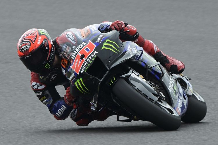 Yamaha, Fabio Quartararo, MotoGP, MotoGP 2025, otomotif, kendaraan bermotor, yamaha, motogp 2025, Kunci Fabio Quartararo Berhasil Podium Dua di MotoGP Spanyol 2025