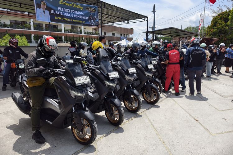 MTBN, NMAX Turbo, MAXI Tour Boemi Nusantara, Menembus Kabut Samosir, Sensasi 