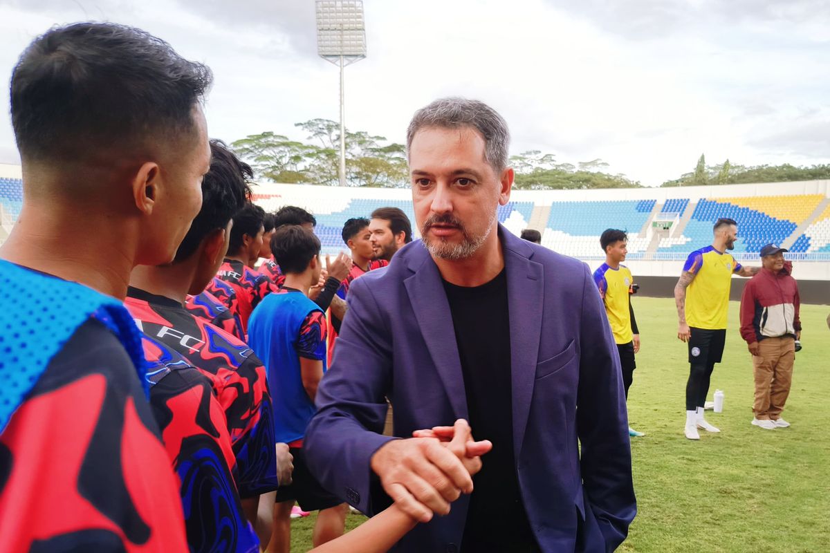 Arema FC, Singo Edan, Arema FC vs PSBS Biak, Super League 2025-2026, Jadwal Arema FC vs PSBS, Tim Tamu Tak Gentar di Hari Spesial Singo Edan