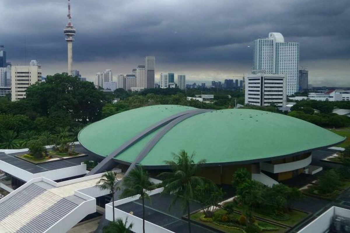 Gedung DPR, Gedung mpr, Demo DPR, sejarah gedung dpr, Jadi Sasaran Demo, Ini Sejarah dan Arsitektur Gedung DPR RI