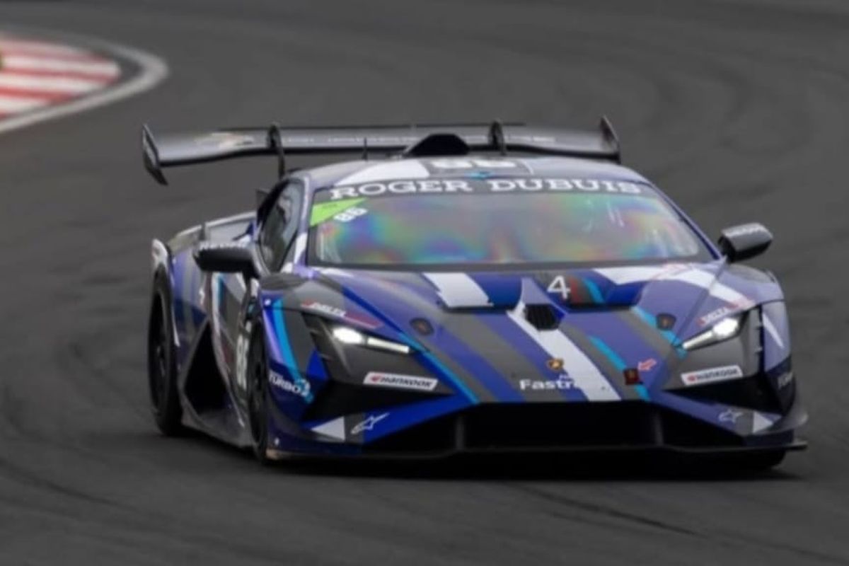 Sirkuit Sepang, balapan lamborghini, lamborghini trofeo, Pebalap Indonesia Jaga Asa Juara Lamborghini Super Trofeo Asia 2025