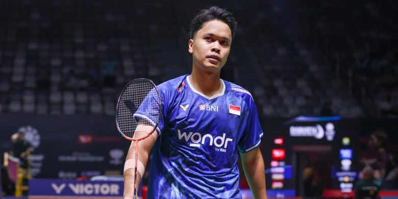Anthony Sinisuka Ginting, Kantaphon Wangcharoen, Indonesia, Thailand, Julien Carraggi, Belgia, Reaksi Anthony Ginting soal Target di Indonesia Masters 2026