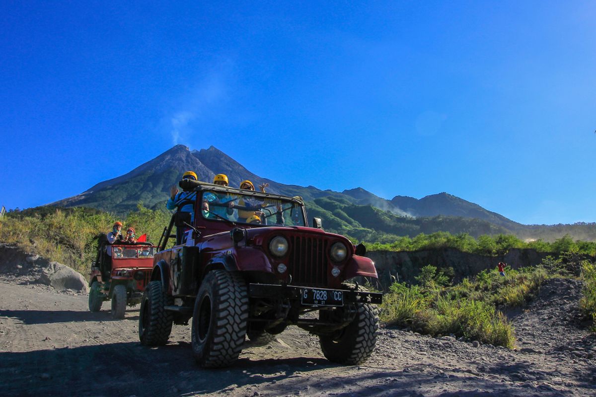 Merapi, Libur Nataru, Tarif Paket Jip Wisata Lava Tour Merapi Naik Rp 50.000