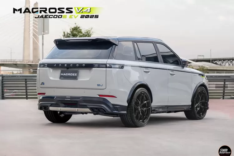 Bodykit, modifikasi, Jaecoo, Jaecoo J5, Modifikasi Jaecoo J5 Makin Sporty, Pakai Bodykit Macross V4