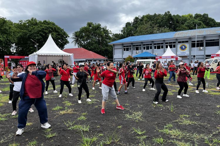 Daihatsu, zumba, Daihatsu Kumpul Sahabat, Daihatsu Kumpul Sahabat Bitung, Serunya Zumba di Akhir Pekan