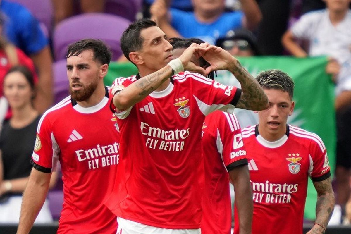 Piala Dunia Antarklub 2025, Benfica, Benfica vs Auckland City, Angel Di Maria, BENFICA, Piala dunia antarklub 2025, Benfica Vs Auckland City, Hasil Benfica Vs Auckland City 1-0: Penalti Di Maria Pecah Kebuntuan, Laga Ditunda