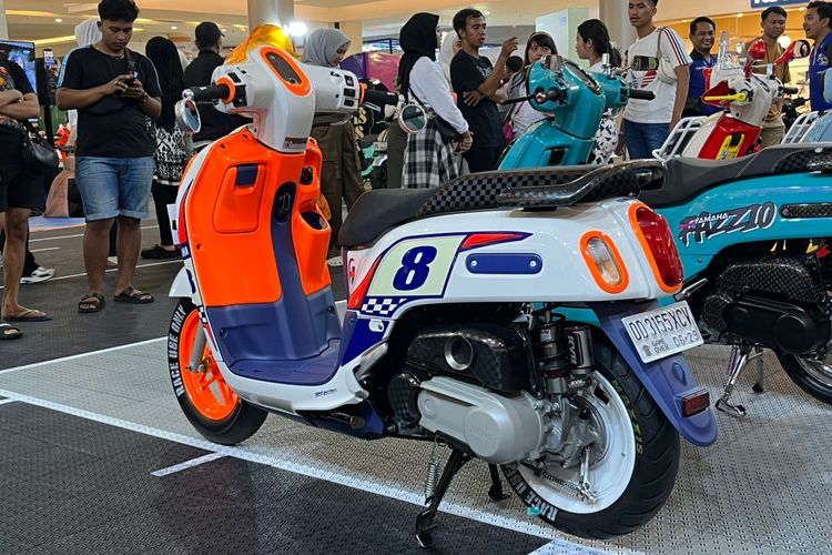Fazzio Modifest, modifikasi, skuter kalcer, Fazzio Modifest 2025, Yamaha Fazzio, Aliran Modifikasi Skuter Kalcer Menjalar sampai Indonesia Timur