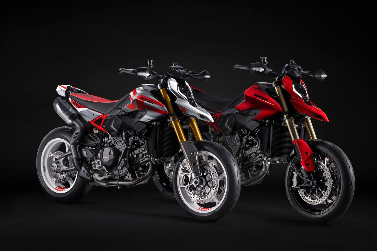 Hypermotard, Ducati, Hypermotard V2, motor baru, Ducati hypermotard, ducati, hypermotard, Hypermotard V2 SP, Ducati Hypermotard V2 Meluncur, Lebih Ringan dan Semakin Bertenaga