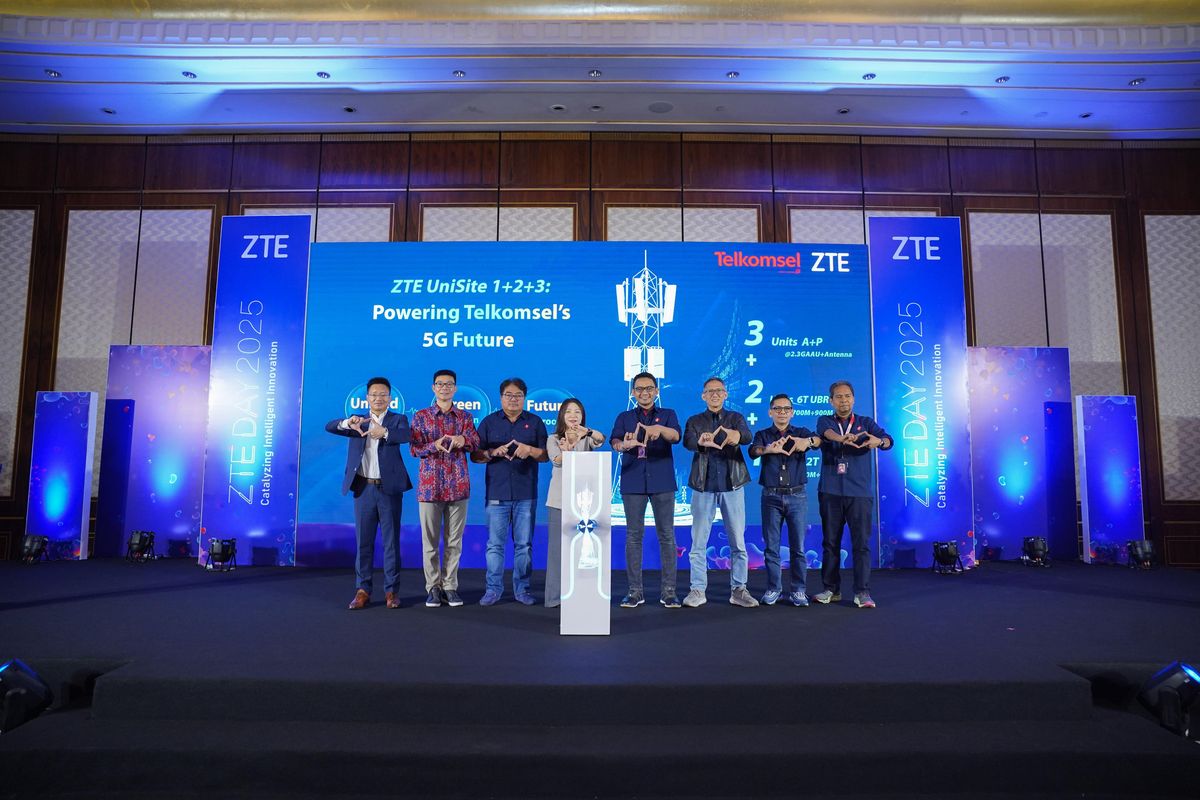 Telkomsel, UniSite, telkomsel, ZTE dan Telkomsel Luncurkan UniSite, Solusi 5G Hemat Energi dan Efisien