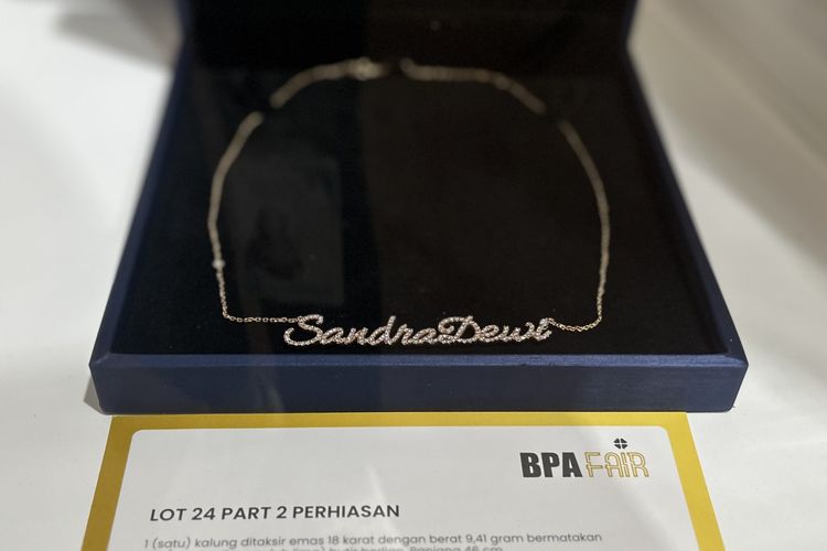BPA Fair 2026, Mengintip Deretan Barang Mewah Hasil Rampasan Negara di BPA Fair 2026, Ada Perhiasan Sandra Dewi