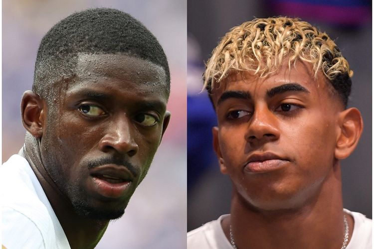 Barcelona, Ousmane Dembele, Lamine Yamal, Kopa Trophy, Ballon d'Or 2025, Lamine Yamal Sabet Kopa Trophy 2025, Ukir Catatan Bersejarah