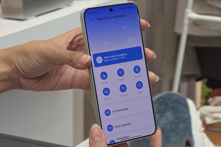 smart home, mesin cuci, Mijia Front Load Washer Dryer, xiaomi mijia, ekosistem xiaomi, 5 Fitur Mesin Cuci Xiaomi Mijia, Bisa Self Cleaning dan Cuci Baju via HP, Steam Wash, Baby Care dan Hygiene, Kapasitas yang besar, Ekosistem Xiaomi, Self-cleaning, Harga dan ketersediaan
