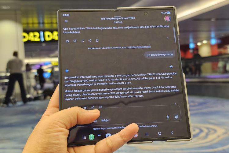 Samsung, Gemini AI, samsung z fold 7, Begini Cara Maksimalkan Gemini AI di Samsung Galaxy Z Fold 7 saat Liburan