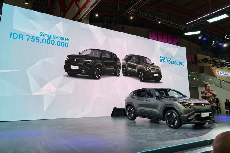 Suzuki, IIMS 2026, eVitara, Suzuki Luncurkan eVitara di IIMS 2026, Harga Mulai Rp 755 Juta