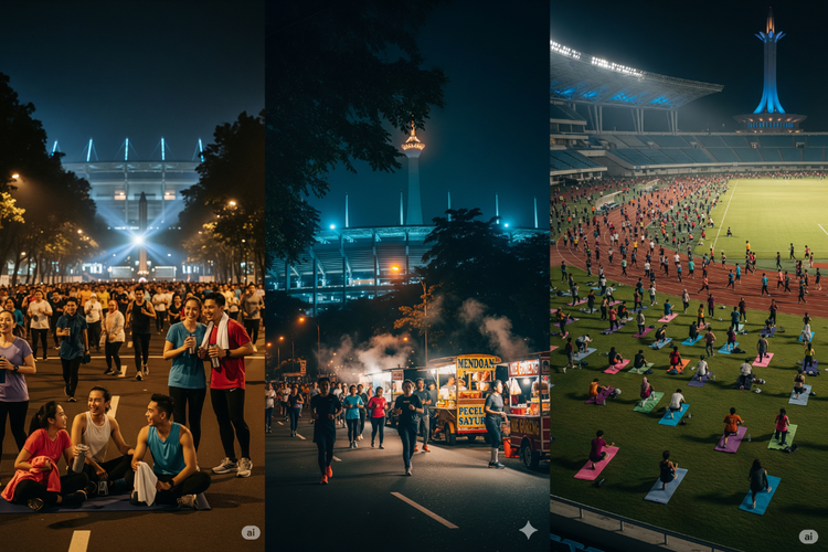 gemini, chatGPT, GPT 5, gemini 2 5 flash, uji coba AI, Jakarta di mata AI, Adu Canggih GPT-5 Vs Gemini 2.5 Flash Menggambar Jakarta, Mana yang Lebih Realistis?, 1. Menggambar Jakarta di jam sibuk pagi hari, 2. Suasana malam hari di sekitar kawasan Bundaran HI, 3. Kota Tua Jakarta dan Ragam Aktivitasnya, 5. Jakarta di masa depan