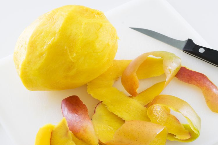 kulit mangga, kulit mangga bisa dimakan, kulit mangga apakah boleh dimakan, Biasanya Dibuang, Kulit Mangga Ternyata Bisa Dimakan