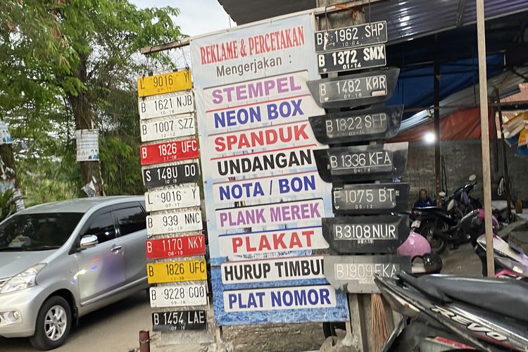 pelat nomor palsu, Operasi Keselamatan Jaya, pelat palsu, Polisi Incar Pelat Nomor Palsu Saat Operasi Keselamatan Jaya