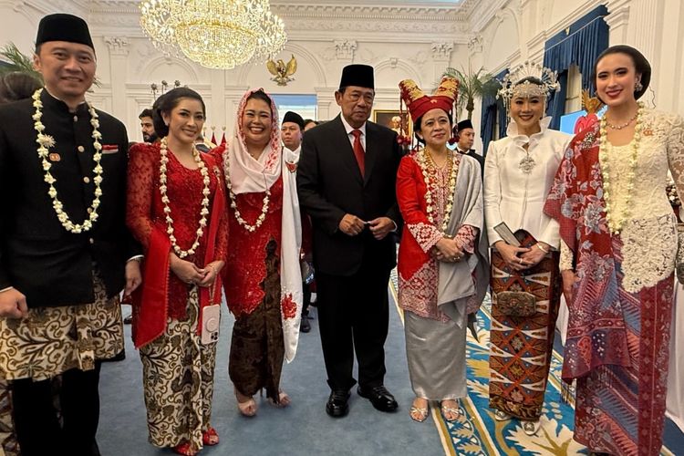 istana merdeka, Widiyanti Putri Wardhana, Menteri Pariwisata Widiyanti Putri Wardhana, Menpar Widiyanti, HUT ke-80 RI, upacara 17 agustus 2025, upacara hut ke-80, Menteri Pariwisata Widiyanti Putri Berkebaya Putih di Upacara HUT Ke-80 RI