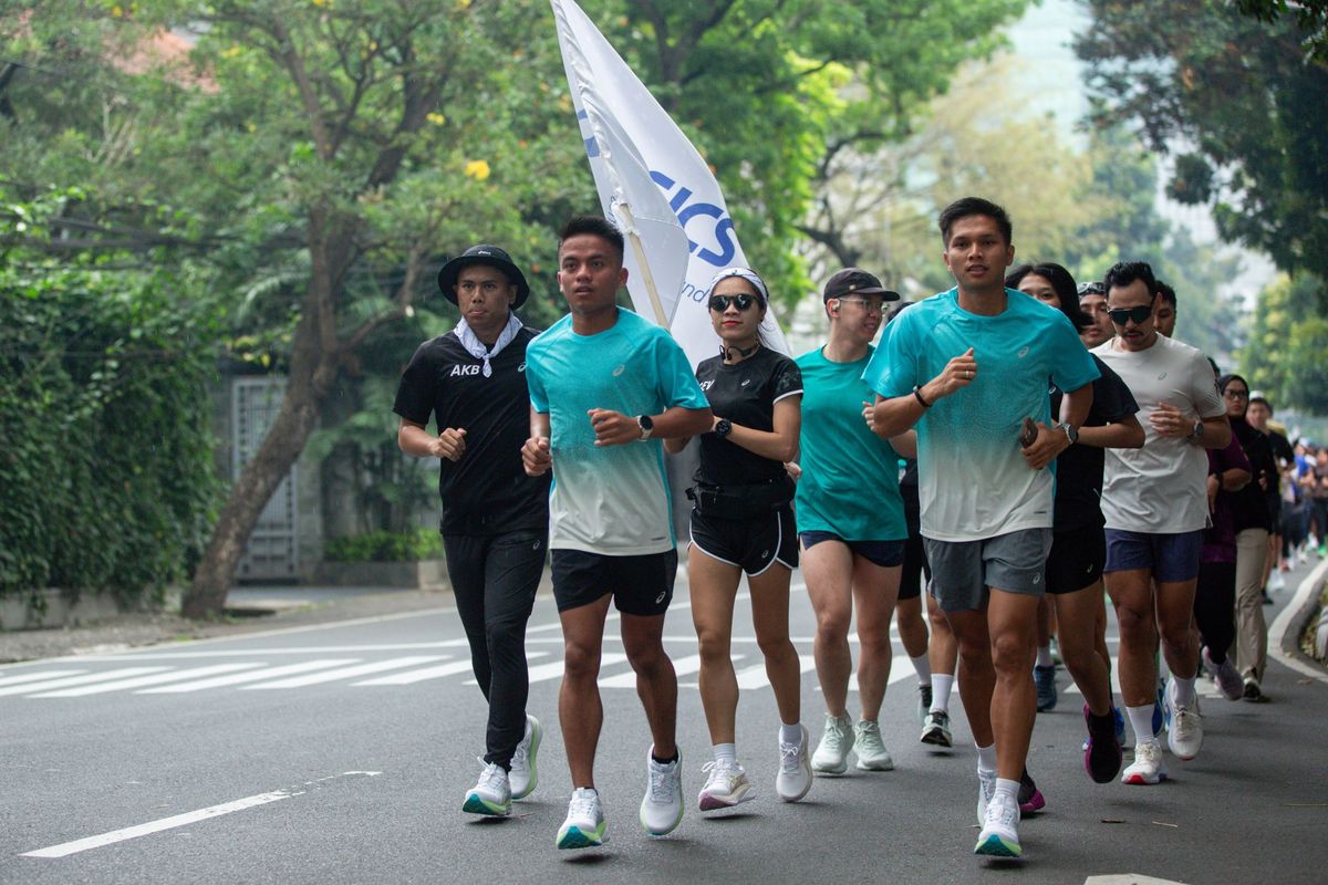 ASICS Global Running Day 2026, ASICS Indonesia, Olahraga Lari Jadi Tren Gaya Hidup Sehat yang Menyatukan Banyak Orang