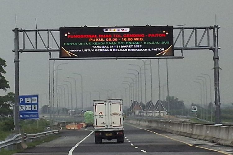 jalur Pantura, Jasa Marga, Tol Probolinggo-Situbondo Fungsional Nataru 2025/2026