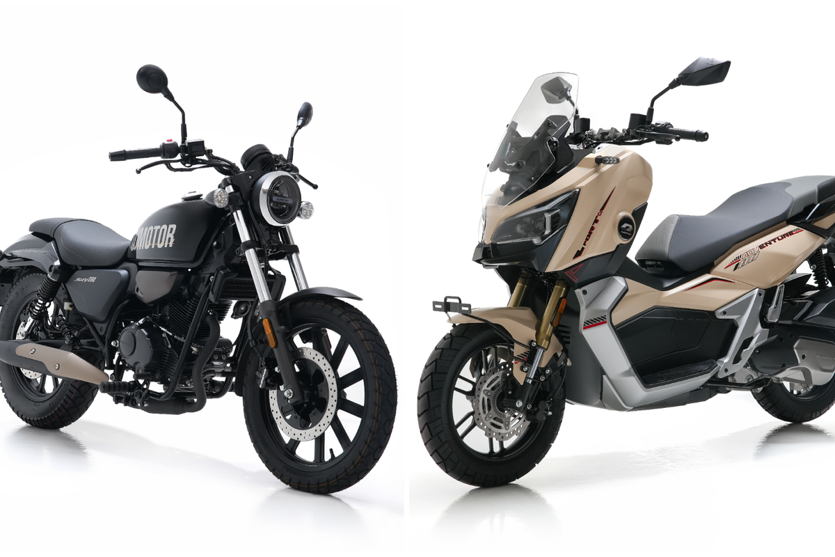 QJMOTOR, FORT 180 Adventure, SRV 200 MT, QJMotor Luncurkan 2 Motor Baru, Ini Harga dan Spesifikasinya