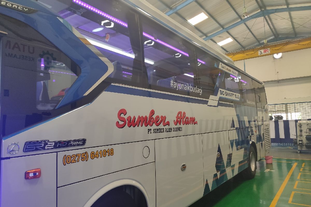 bus listrik, PO Sumber Alam, tabrak lari, tol bandara, kecelakaan Lamborghini, Bus Listrik, Kendaraan Listrik, kendaraan listrik, Tabrak Lari, Tol Bandara, Kecelakaan Lamborghini, Populer Otomotif, artikel terpopuler, kecelakaan lamborghini, [POPULER OTOMOTIF] Uji Coba Bus Listrik PO Sumber Alam Jogja-Jakarta