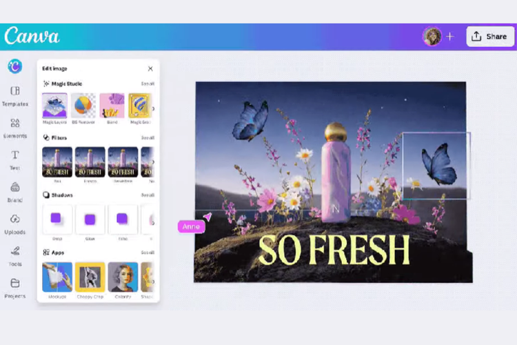 Magic Layers, Canva, Canva Rilis Fitur Magic Layers, Gambar yang Sudah Jadi Bisa 