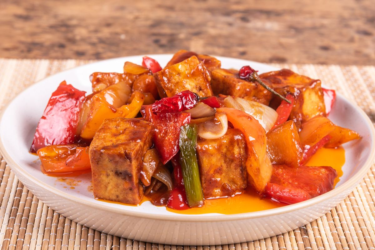 resep, tahu, Tahu Asam Manis, Resep Tahu Asam Manis, Pengganti Ayam Asam Manis yang Lebih Sehat