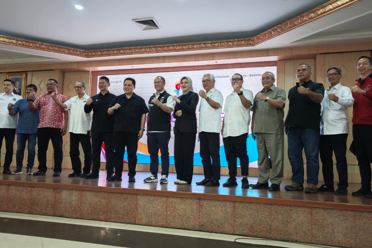 kemenpora, SEA Games, Menpora, NOC Indonesia, SEA Games 2025, cdm indonesia, sea games 2025 thailand, menpora erick thohir, Menpora: Anggaran SEA Games jadi Rp 60 M, Target Tiga Besar