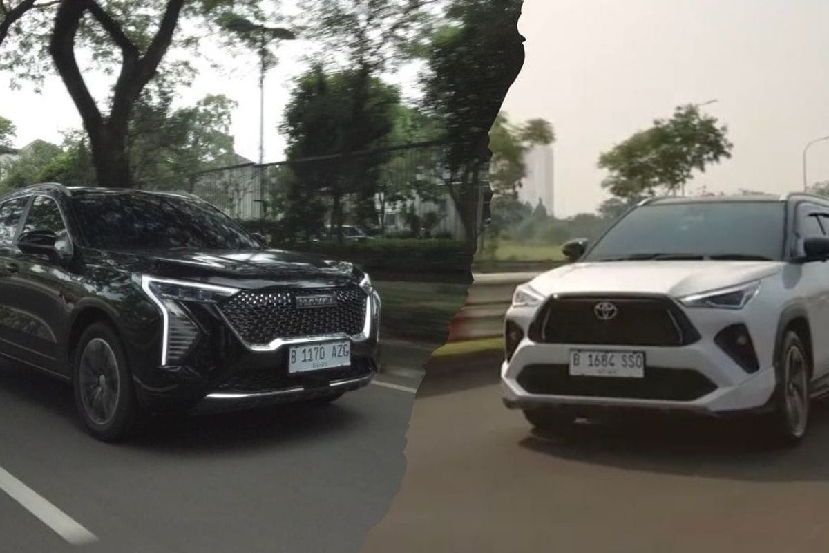 Toyota, Haval Jolion, konsumsi BBM, Yaris Cross Hybrid, Konsumsi BBM, SUV hybrid, SUV Hybrid, Mobil Hybrid, Adu Irit SUV Hybrid, Toyota Yaris Cross Vs Haval Jolion