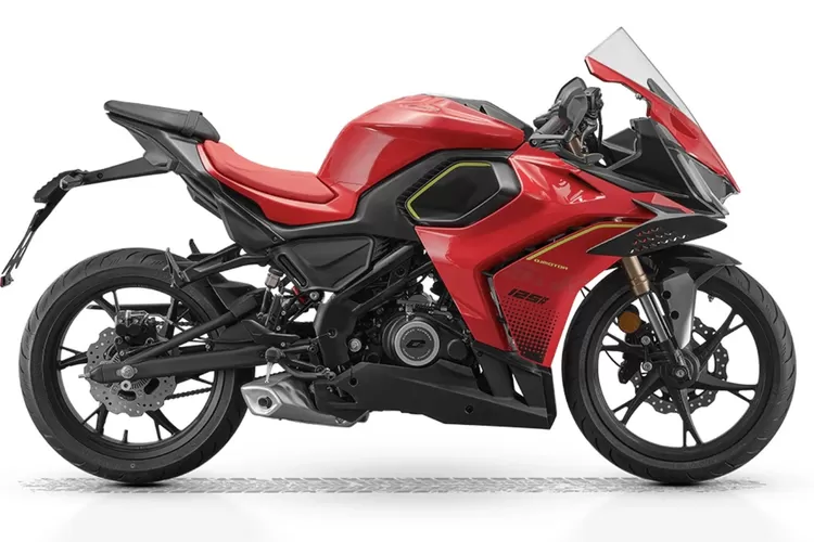 motor sport, QJMotor, QJMotor SRK 125 R1 Meluncur, Motor Sport 125 Cc Pakai Winglet