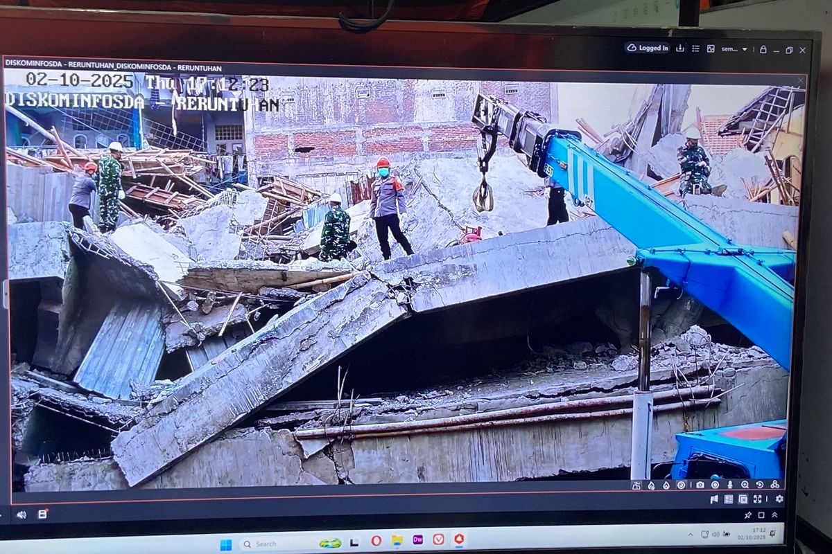 Jawa Timur, sidoarjo, gigi, Al Khoziny, Ponpes Al Khoziny, korban ponpes al khoziny, Identifikasi Korban Ponpes Al Khoziny Terkendala, Seragam dan Gigi Tak Bisa Jadi Petunjuk