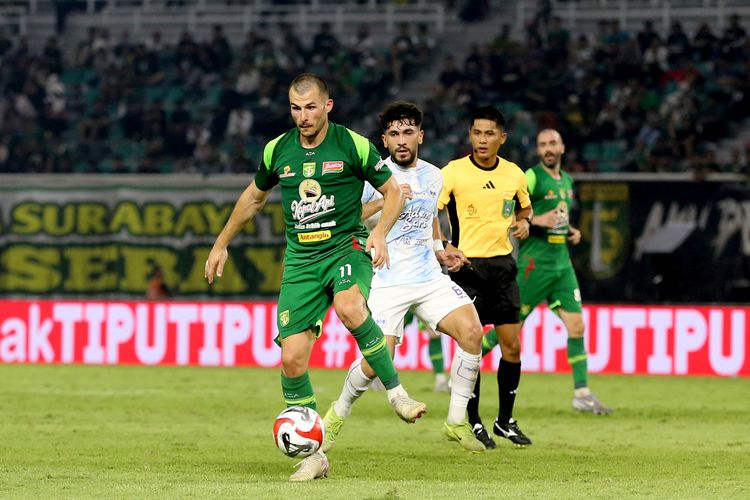 Jawa Timur, Bali United, Persebaya Vs Bali United, Persebaya, skor persebaya, Susunan Pemain Persebaya vs Bali United, BRI Super League 2025-2026, Skor Telak Persebaya 5-2 Bali United, Perkuat Posisi di Klasemen, Babak Pertama: Tekanan Persebaya Membawa Gol, Babak Kedua: Persebaya Perlebar Keunggulan, Peluang di Akhir Laga, Jadwal Laga Selanjutnya, Susunan Pemain Persebaya vs Bali United