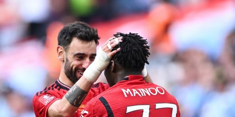 Ruben Amorim, Man United, Bournemouth, Liga Inggris, Premier League, Jordan Mainoo-Hameas, Kobbie Mainoo, Manchester United, Tanggapan Ruben Amorim Soal Kaus Bebaskan Kobbie Mainoo