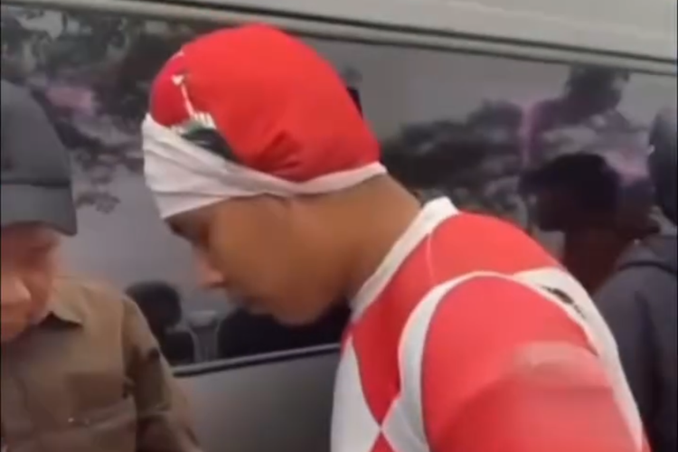 kecelakaan, Power Rangers, pengendara motor, Ranger Merah, motor, Power Rangers Banyak Gaya, Ugal-ugalan Berujung Kecelakaan