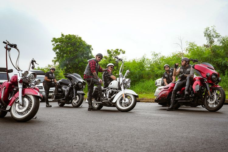 moge, berkendara, Naik Moge di Jalan Macet, Ini Kunci Tetap Aman dan Nyaman