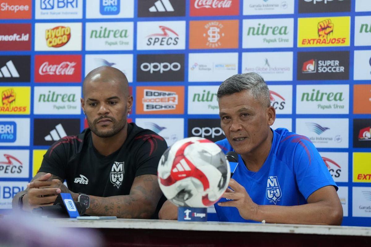 Super League, Borneo FC, Malut United, David Da Silva, Mariano Peralta, Borneo FC vs Malut United, Line Up Borneo FC Vs Malut United: Adu Tajam David Da Silva dan Peralta