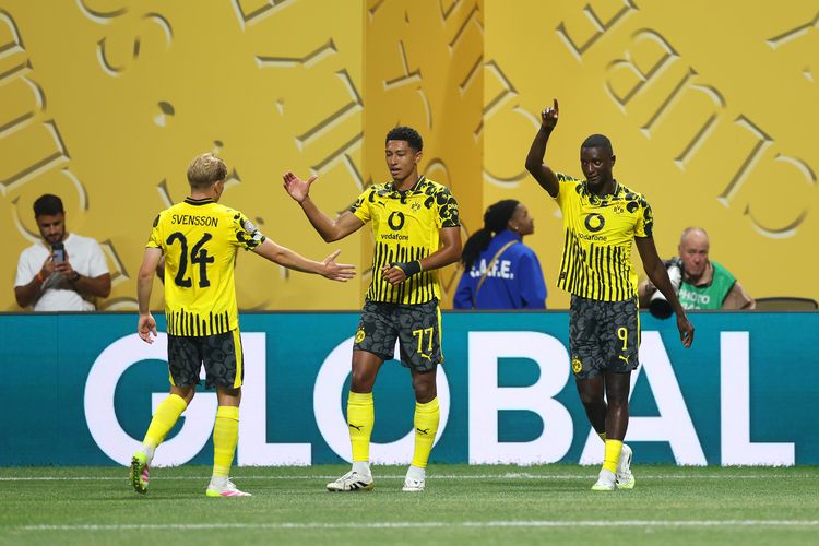 Borussia Dortmund, Piala Dunia Antarklub 2025, Piala dunia antarklub 2025, Dortmund vs Monterrey, Dua Gol Guirassy Bawa Dortmund Tantang Real Madrid di Perempat Final