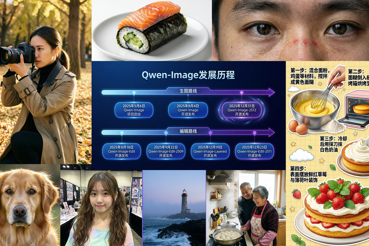 Alibaba, Qwen-Image-2512, image generator, Alibaba Rilis Qwen-Image-2512, AI Gambar Open Source Penantang Google
